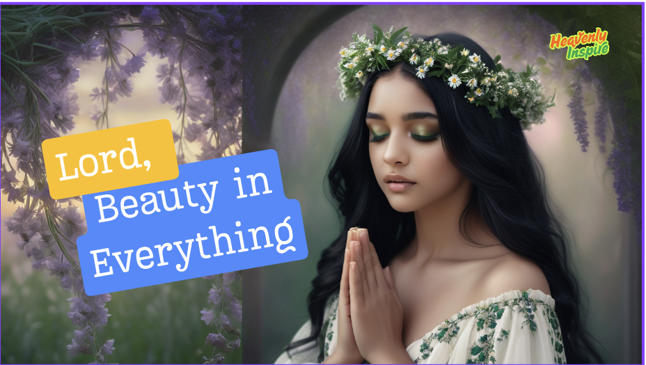 Lord, Beauty in Everything
